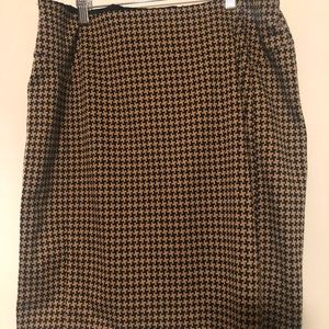 Houndstooth NY&C skirt XL NEVER WORN NWT